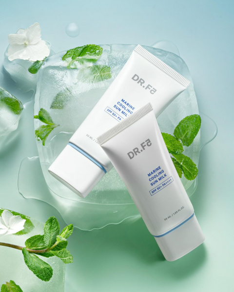 Dr.F5 Охлаждающий солнцезащитный крем SPF50+PA++++ (50мл) 