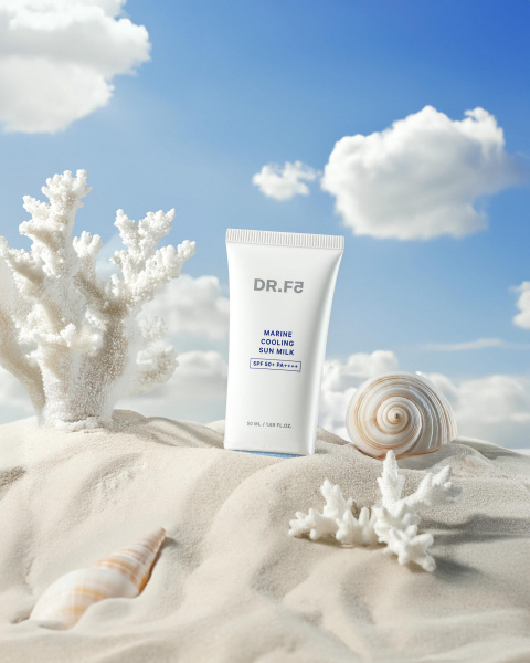 Dr.F5 Охлаждающий солнцезащитный крем SPF50+PA++++ (50мл) 