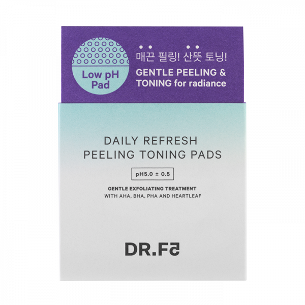 DR.F5 Mягкие тонизирующие пилинг пэды (60шт*3г) 